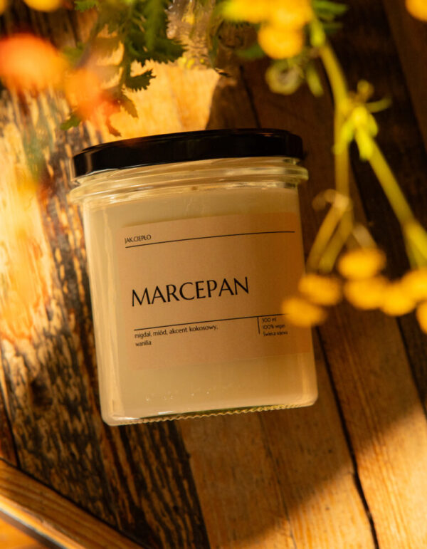 Świeca sojowa MARCEPAN